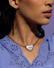 Load image into Gallery viewer, Paparazzi Seize the Sentiment - Copper Necklace
