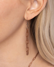 Load image into Gallery viewer, Paparazzi Seize the Sentiment - Copper Necklace
