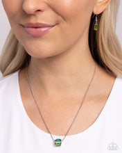 Load image into Gallery viewer, Paparazzi Warden Wheel - Green Necklace
