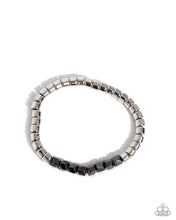 Load image into Gallery viewer, Paparazzi Cubed Cache - Silver Bracelet
