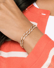 Load image into Gallery viewer, Paparazzi Freethinking Finish - Gold Bracelet
