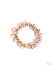 Load image into Gallery viewer, Paparazzi Bauble Beginning - Rose Gold Bracelet
