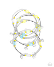 Load image into Gallery viewer, Paparazzi Scattered Sheen - Yellow Bracelet
