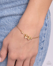 Load image into Gallery viewer, Paparazzi Stellar Specialty - Gold Bracelet
