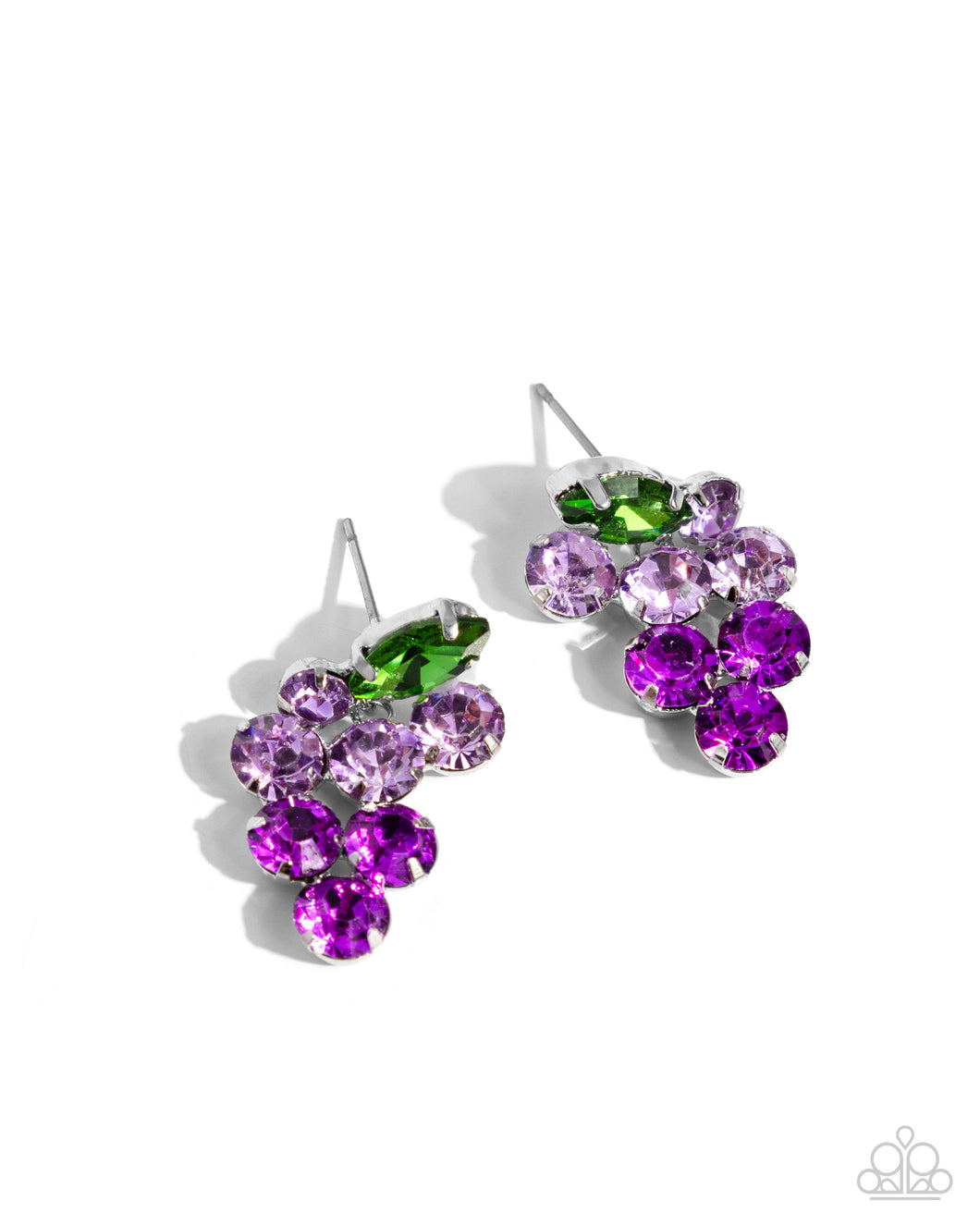 Paparazzi Grapevine Grace - Purple Earrings