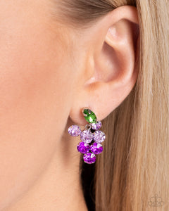 Paparazzi Grapevine Grace - Purple Earrings