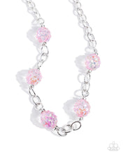 Load image into Gallery viewer, Paparazzi Gentle Glass - Pink Necklace
