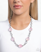 Load image into Gallery viewer, Paparazzi Gentle Glass - Pink Necklace
