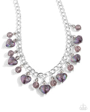 Load image into Gallery viewer, Paparazzi The Best HEART - Black Necklace
