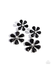 Load image into Gallery viewer, Paparazzi A Blast of Blossoms - Black Earrings
