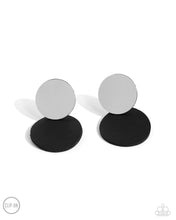 Load image into Gallery viewer, Paparazzi Leather Leader - Black Earrings
