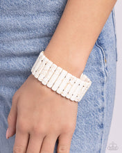 Load image into Gallery viewer, Paparazzi Southern Standing - White Bracelet
