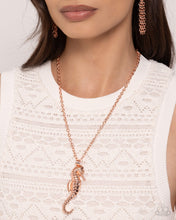 Load image into Gallery viewer, Paparazzi Sparkling Seahorse / Seahorse Sheen - Copper Set
