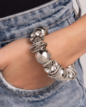 Load image into Gallery viewer, Paparazzi Coiled Confidence - White Bracelet

