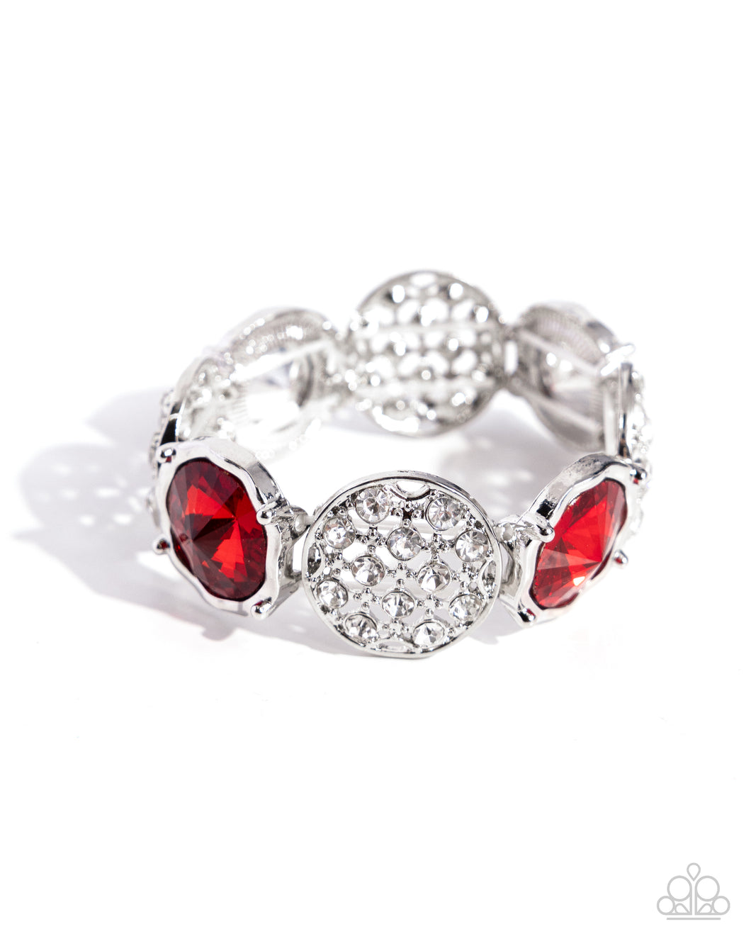 Paparazzi Refined Refresh - Red Bracelet