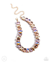 Load image into Gallery viewer, Paparazzi Ecstatic Emeralds - Gold Necklace

