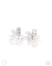 Load image into Gallery viewer, Paparazzi Stacked Sprigs - White Earrings
