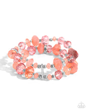 Load image into Gallery viewer, Paparazzi Faceted Fairy Tale - Orange Bracelet
