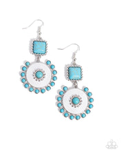 Load image into Gallery viewer, Paparazzi Earthy Emblem - White Earrings
