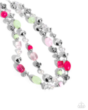 Load image into Gallery viewer, Paparazzi Playful Past - Pink Necklace
