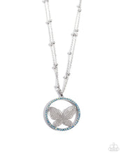 Load image into Gallery viewer, Paparazzi Festive Flight - Blue Necklace
