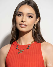 Load image into Gallery viewer, Paparazzi Dapper Dalliance - Gold Earrings
