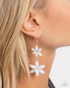 Paparazzi Pearl Posy - White Earrings