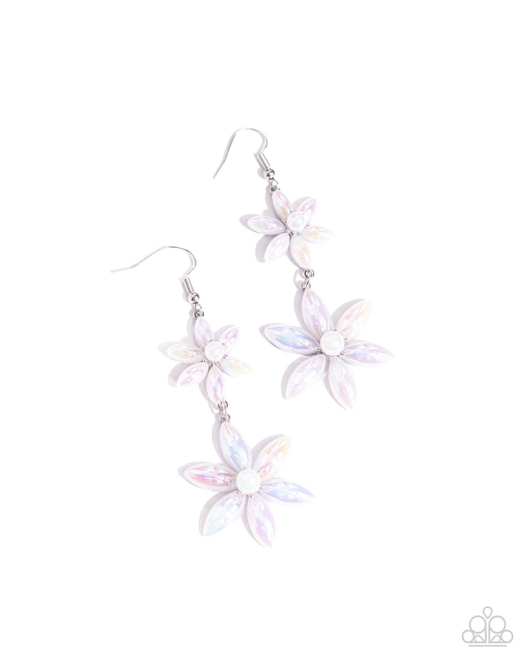 Paparazzi Pearl Posy - White Earrings