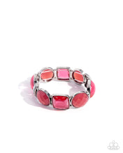 Load image into Gallery viewer, Paparazzi Glassy Generosity - Pink Bracelet
