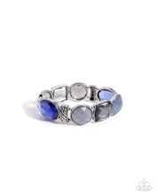 Load image into Gallery viewer, Paparazzi Glassy Generosity - Blue Bracelet
