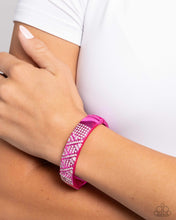 Load image into Gallery viewer, Paparazzi Refulgent Rebel - Pink Bracelet
