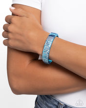 Load image into Gallery viewer, Paparazzi Refulgent Rebel - Blue Bracelet
