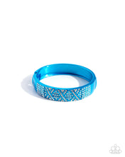 Load image into Gallery viewer, Paparazzi Refulgent Rebel - Blue Bracelet
