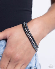 Load image into Gallery viewer, Paparazzi A SQUARE Treasure - Black Bracelet
