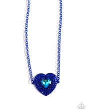 Load image into Gallery viewer, Paparazzi Locket Leisure - Blue Necklace

