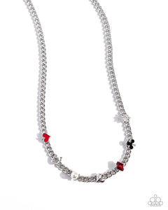 Paparazzi Vegas Vault - Red Necklace