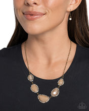 Load image into Gallery viewer, Paparazzi Active GLISTENING - Brass Necklace
