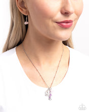 Load image into Gallery viewer, Paparazzi Seahorse Shimmer - Purple Necklace
