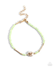 Load image into Gallery viewer, Paparazzi Aerial Actress - Green Bracelet
