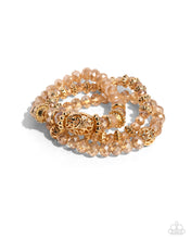 Load image into Gallery viewer, Paparazzi Malibu Maiden - Gold Bracelet
