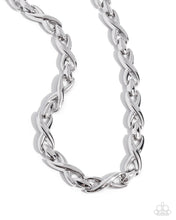Load image into Gallery viewer, Paparazzi Infinite Influence - Silver Necklace
