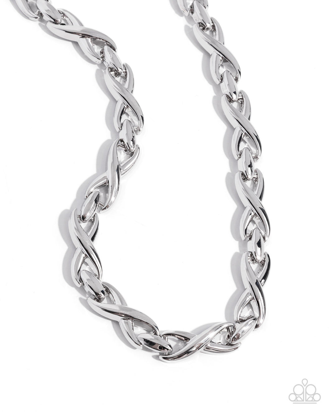 Paparazzi Infinite Influence - Silver Necklace