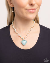 Load image into Gallery viewer, Paparazzi Mermaid Model - Blue Necklace
