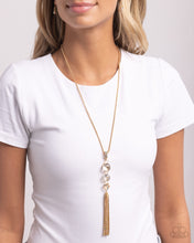 Load image into Gallery viewer, Paparazzi Stacked Standpoint - Gold Necklace
