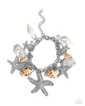 Load image into Gallery viewer, Paparazzi Seashell Song - White Bracelet
