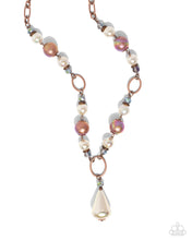 Load image into Gallery viewer, Paparazzi Foiled Fairy Tale - Copper Necklace
