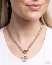 Load image into Gallery viewer, Paparazzi Compass Cadenza - Pink Necklace
