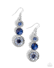 Load image into Gallery viewer, Paparazzi Dedicated Dalliance - Blue Earrings
