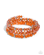 Load image into Gallery viewer, Paparazzi Cultured Cause - Orange Bracelet
