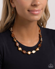 Load image into Gallery viewer, Paparazzi Spotted Safari - Brown Necklace
